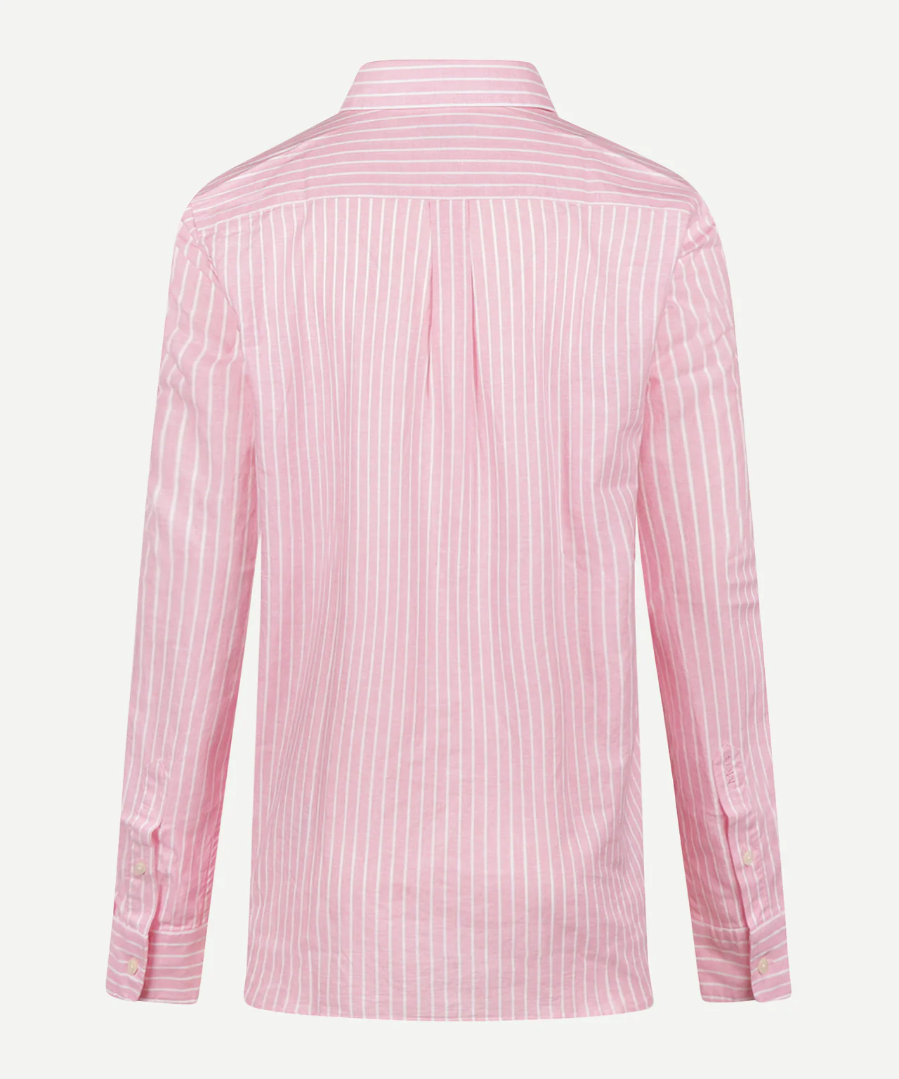 Blouse Katoen Linnen Streep | Light Pink - Image 4
