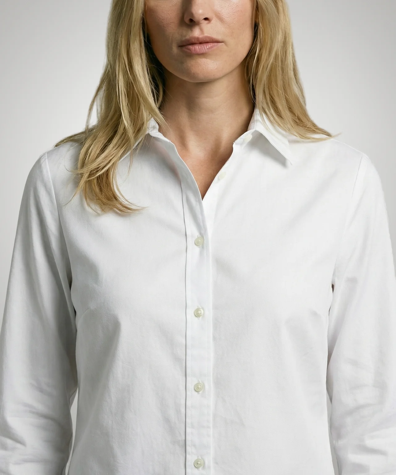 Blouse Katoen Linnen | White - Image 5