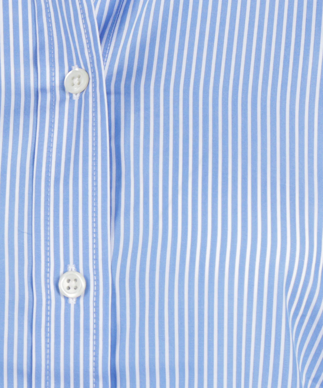Blouse Poplin Streep | Light Blue - Image 6