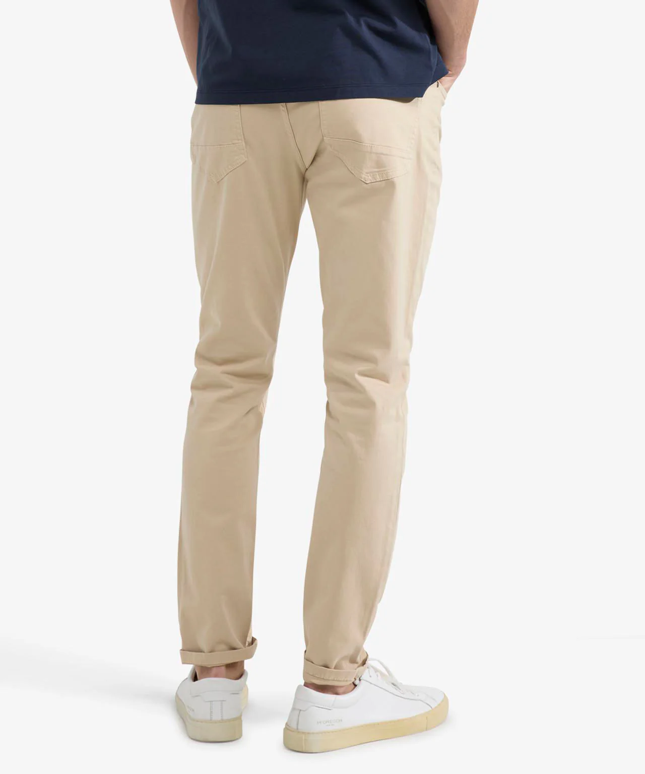 Broek 5-pocket Slim Fit | Sand - Image 4