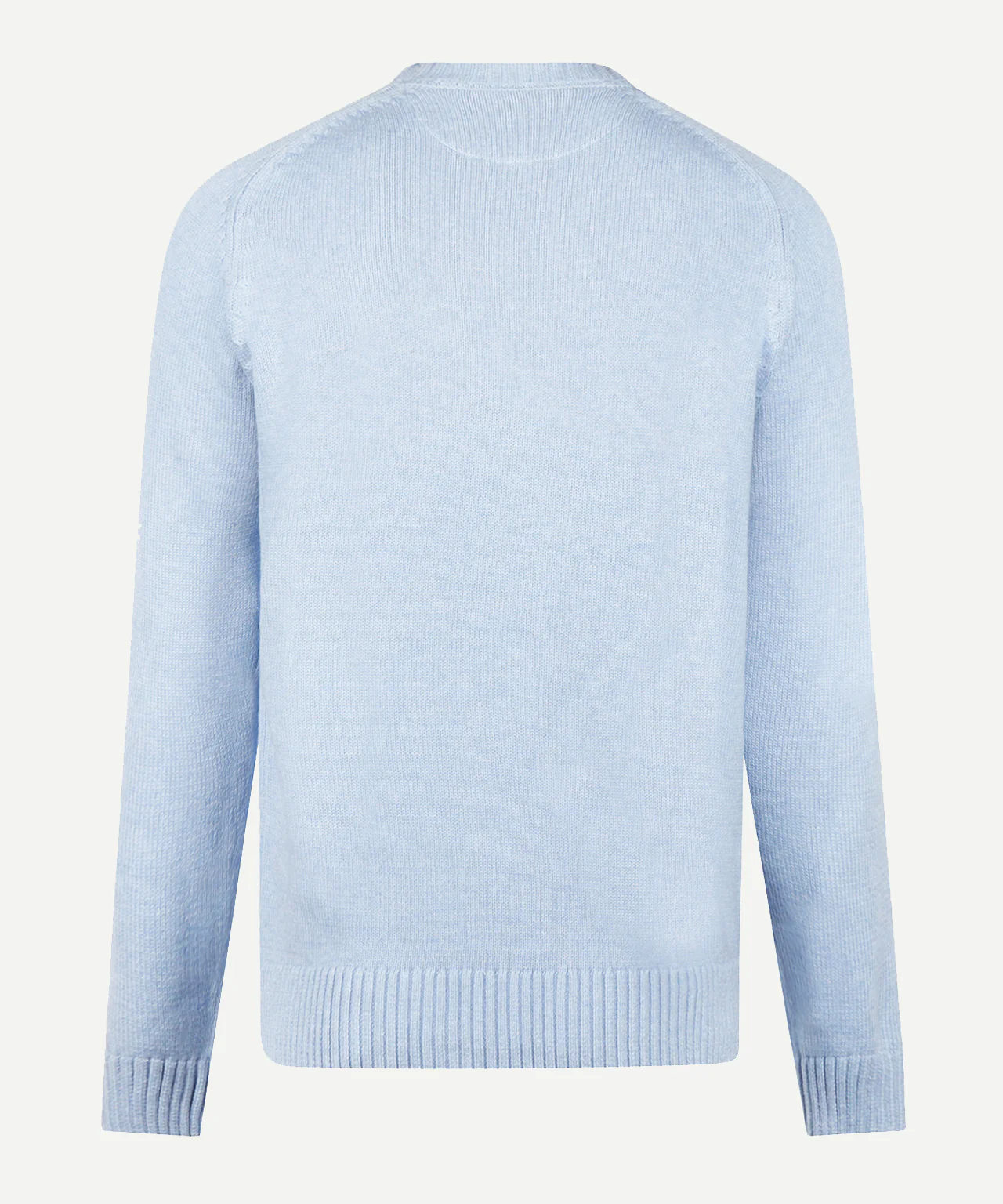 Trui Katoen Ronde Hals | Light Blue - Image 4