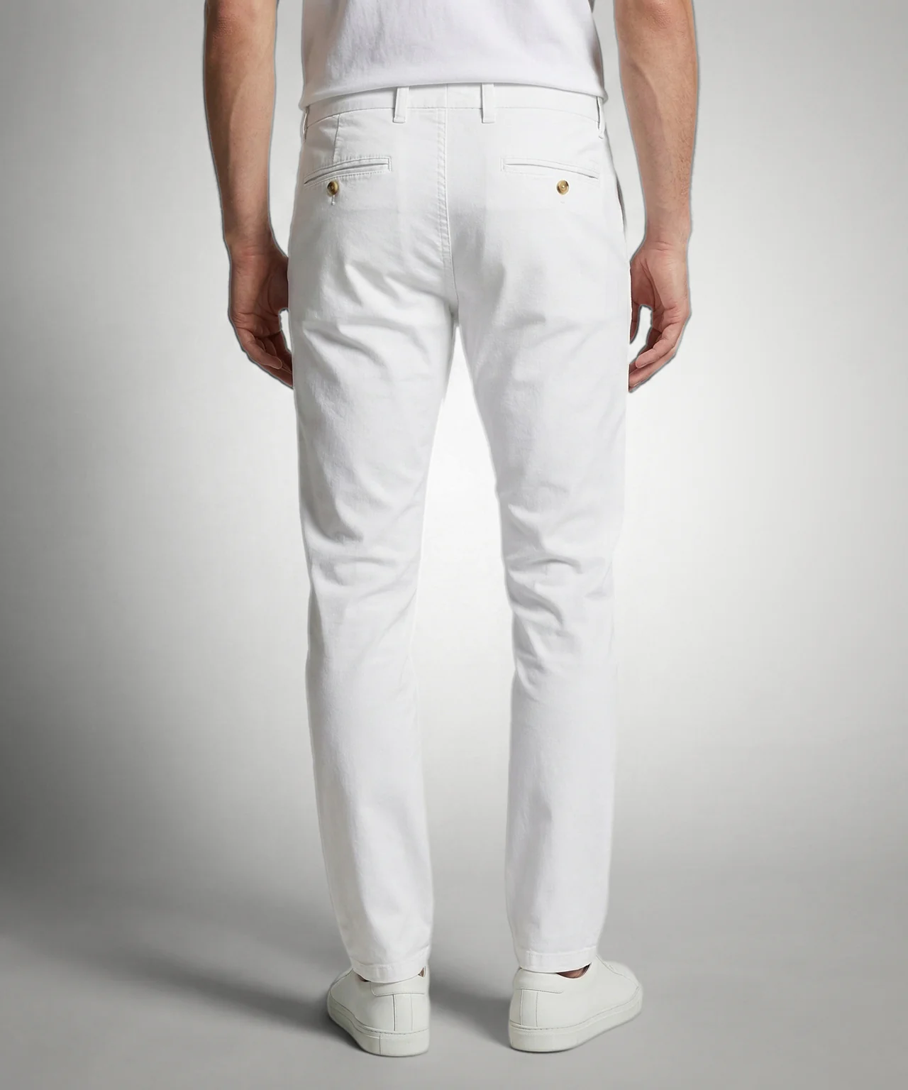 Chino Garment Dyed Modern Fit | White - Image 3