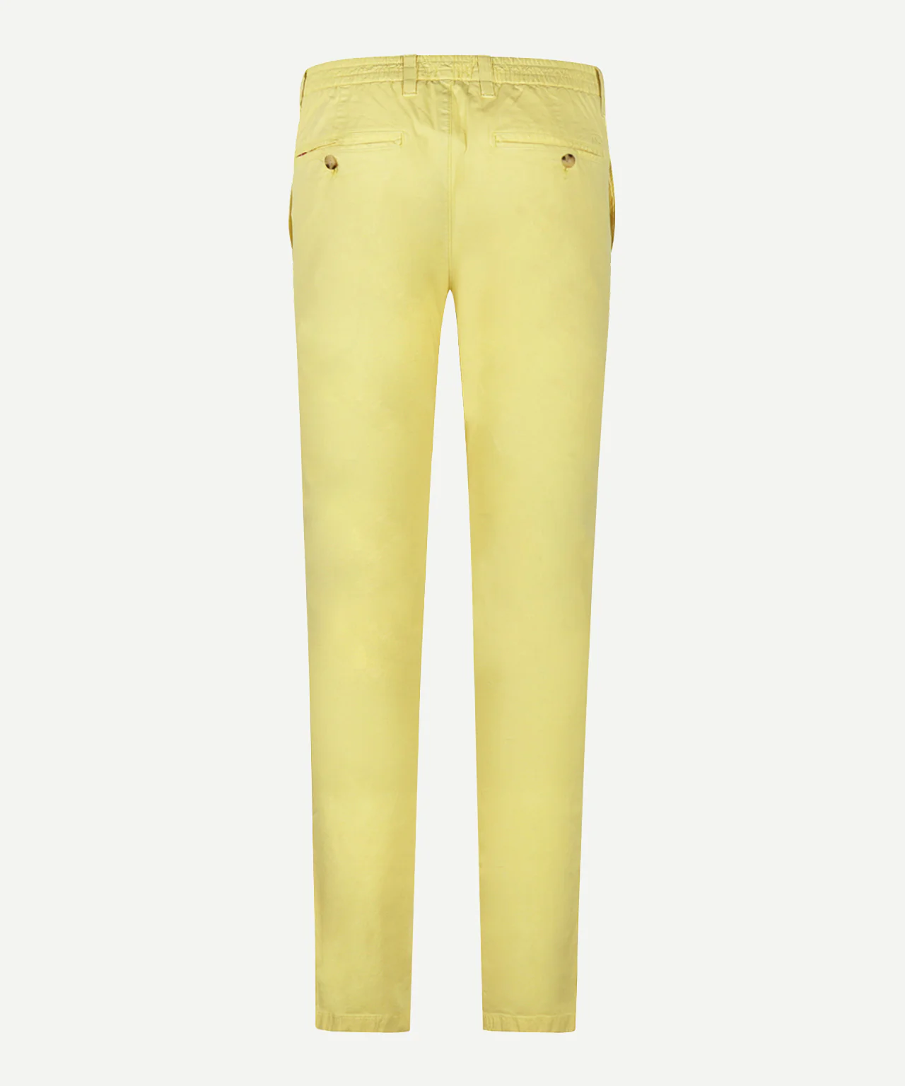 Chino Poplin Modern Fit | Lemon Yellow - Image 3