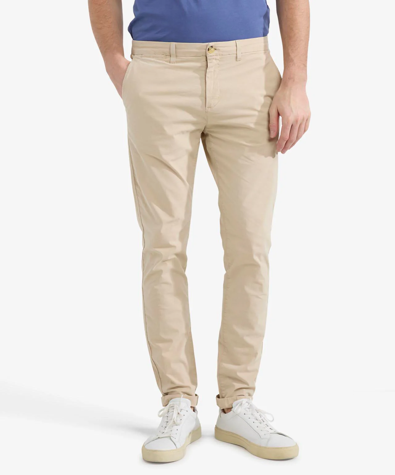 Chino Poplin Modern Fit | Sand - Image 2