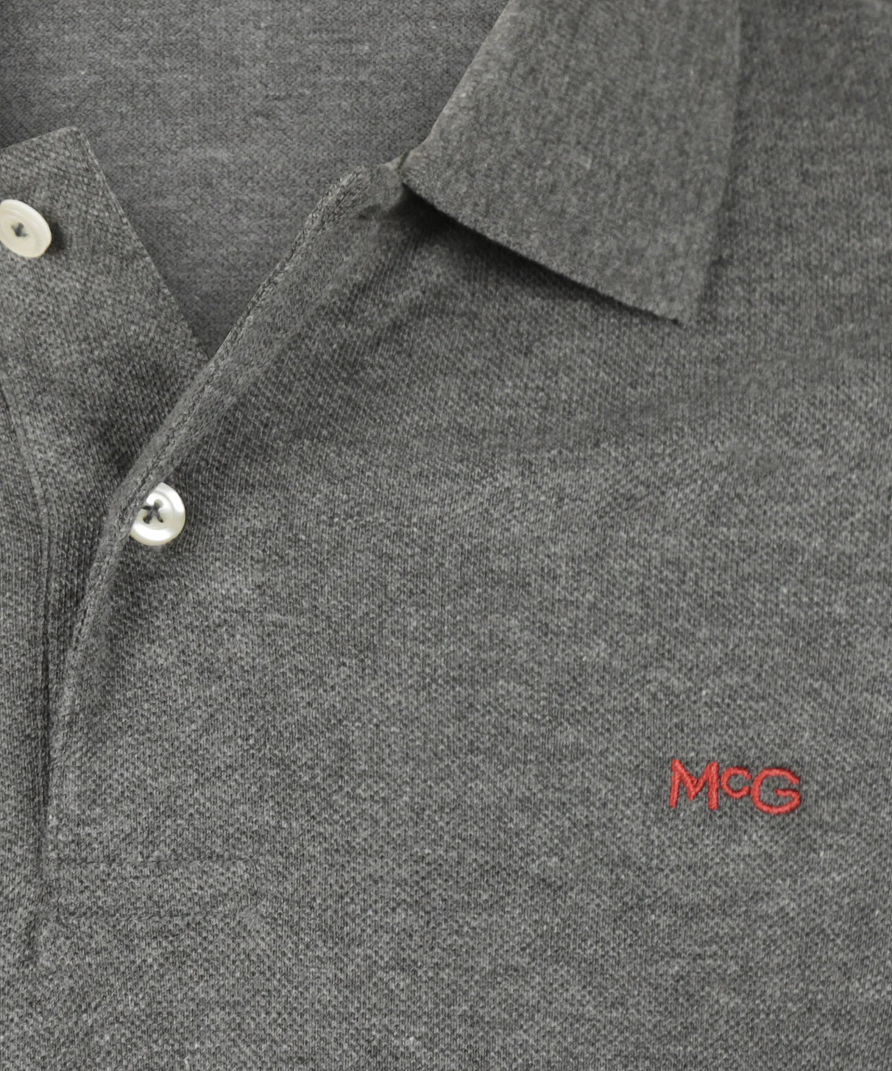 Classic Polo Regular Fit | Dark Grey Melange - Image 6