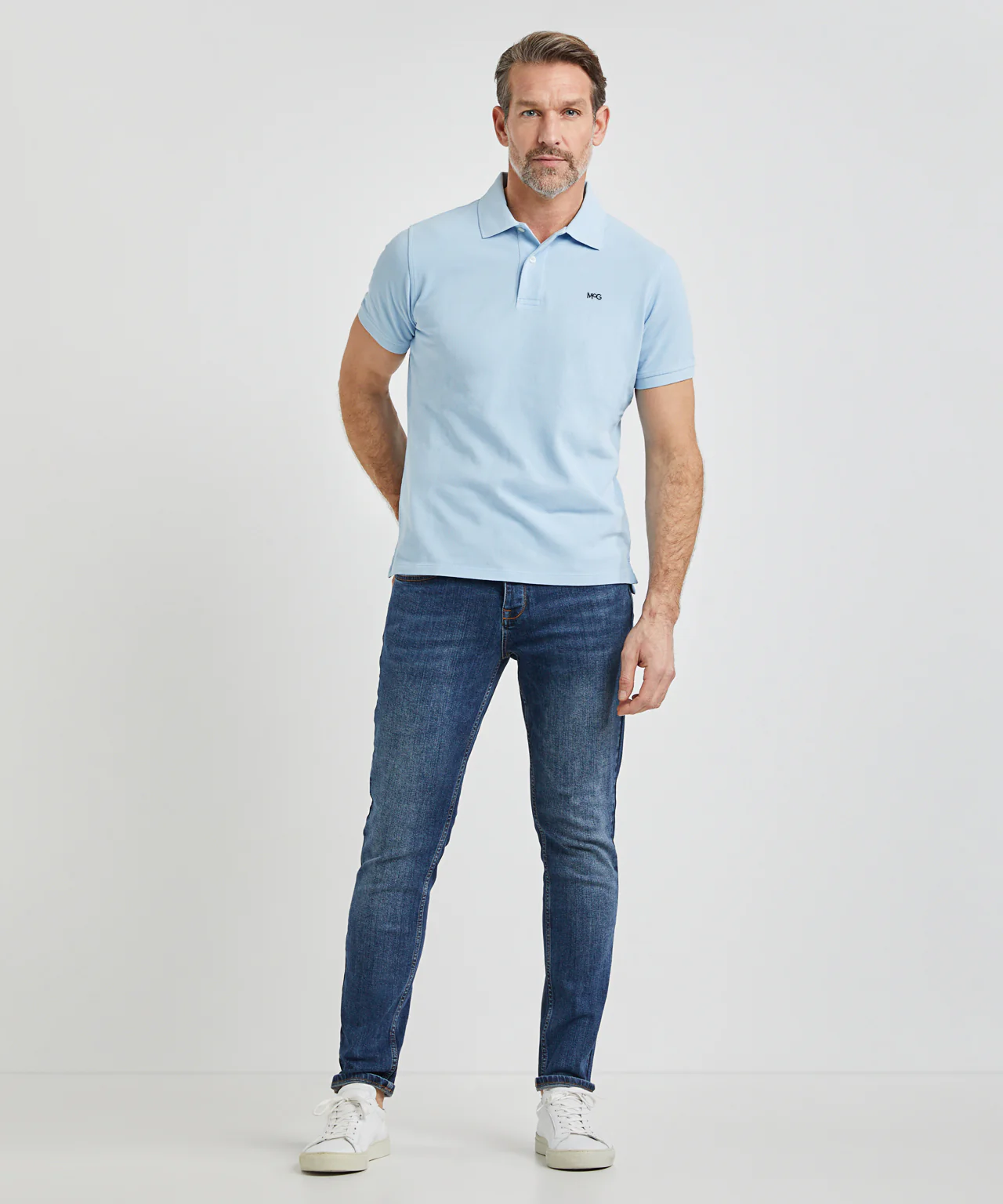 Classic Polo Regular Fit | Light Blue - Image 3