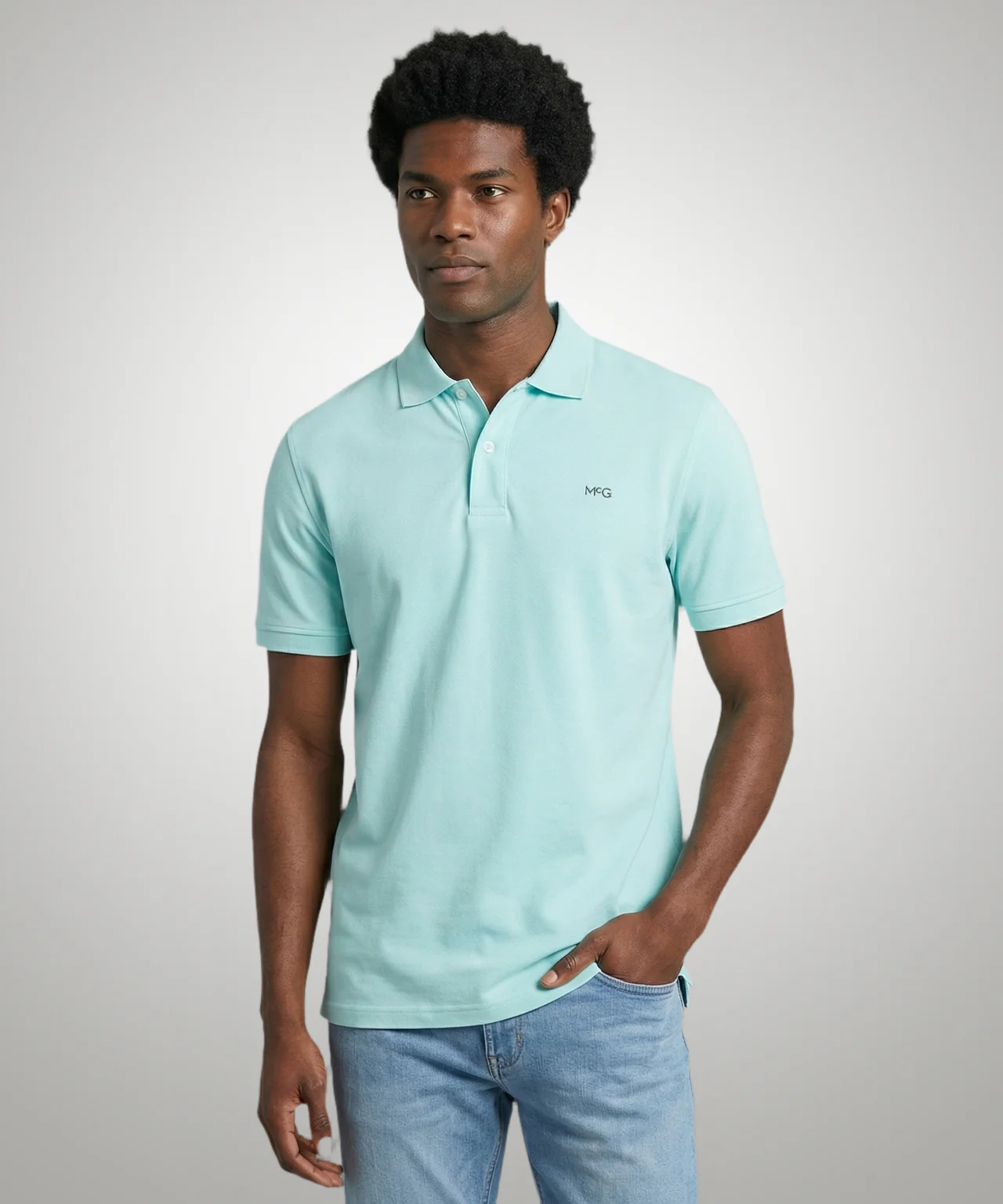 Classic Polo Regular Fit | Light Turquoise