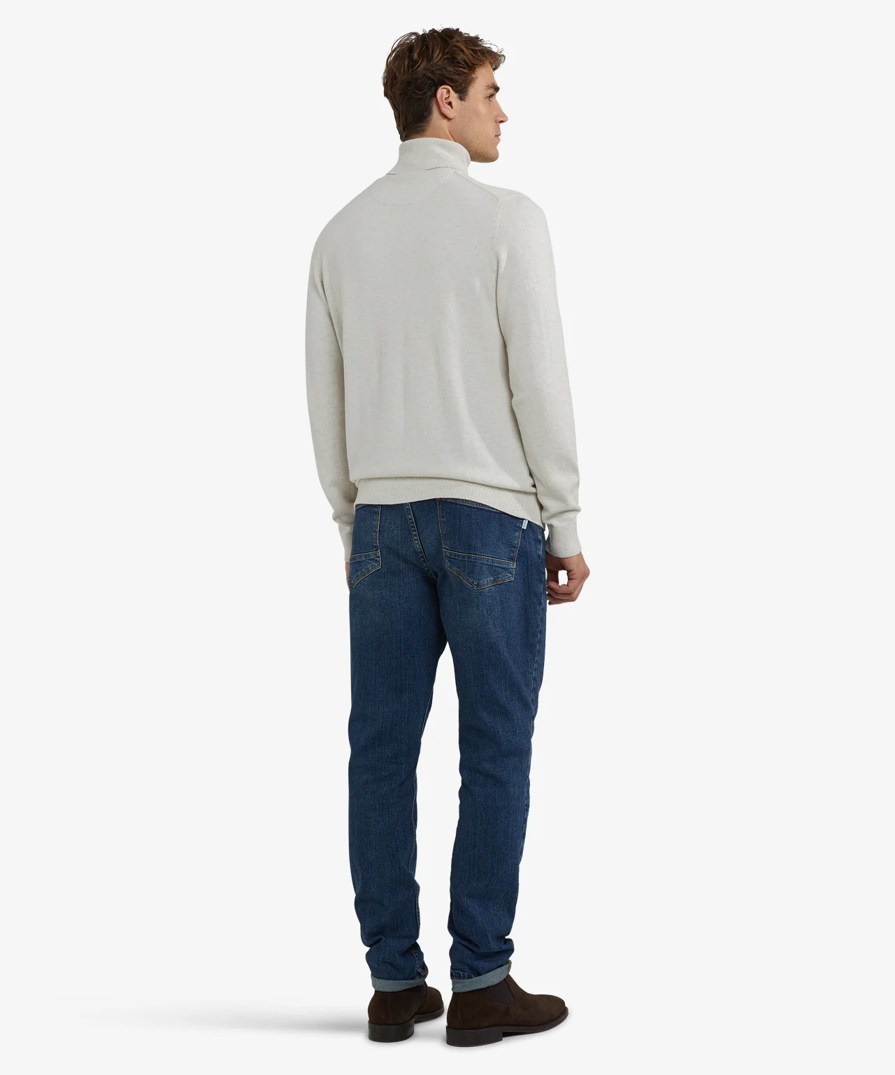 Coltrui Katoen Merinowol | Off White - Image 5