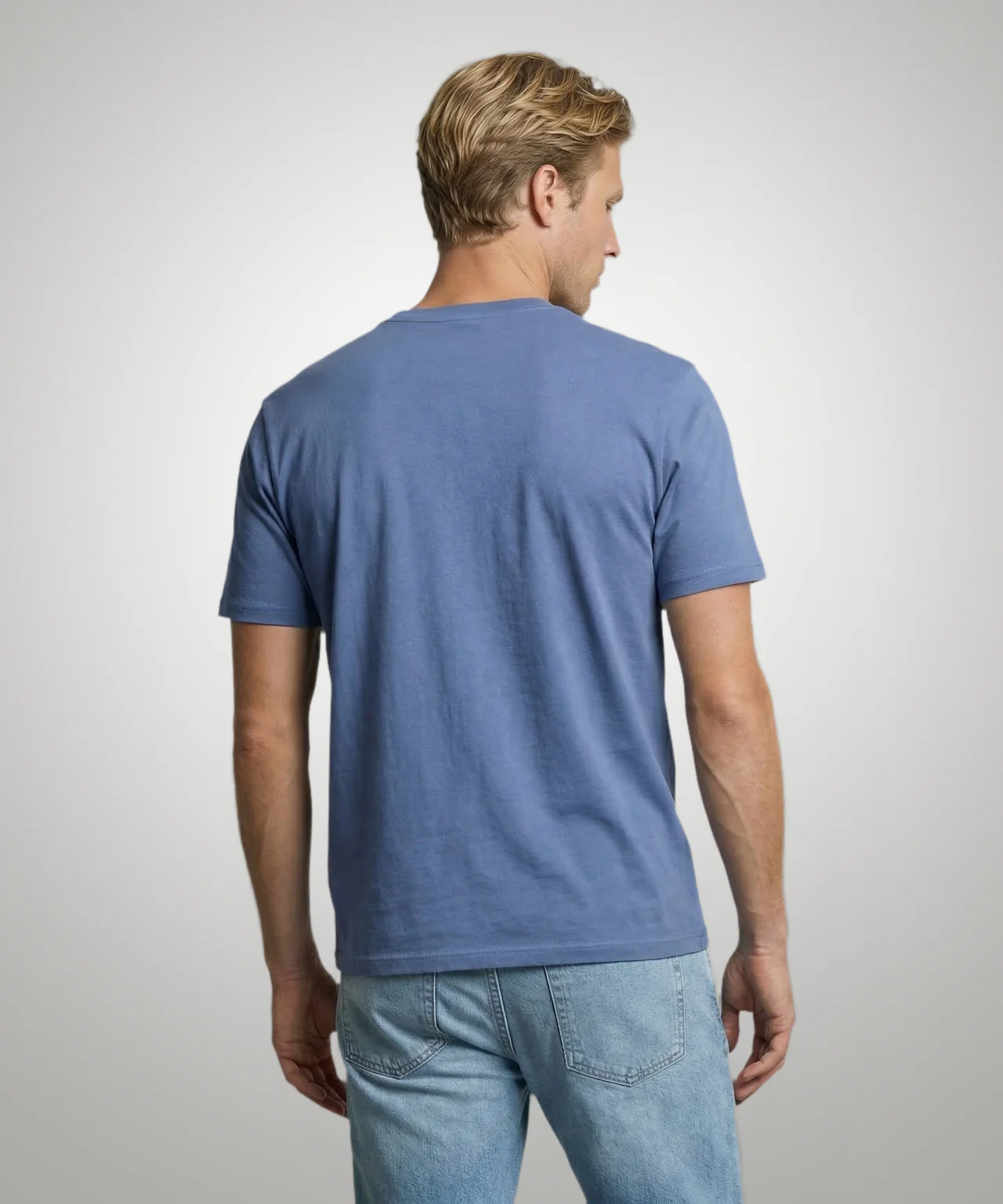 Graphic T-Shirt | Vintage Blue - Image 3