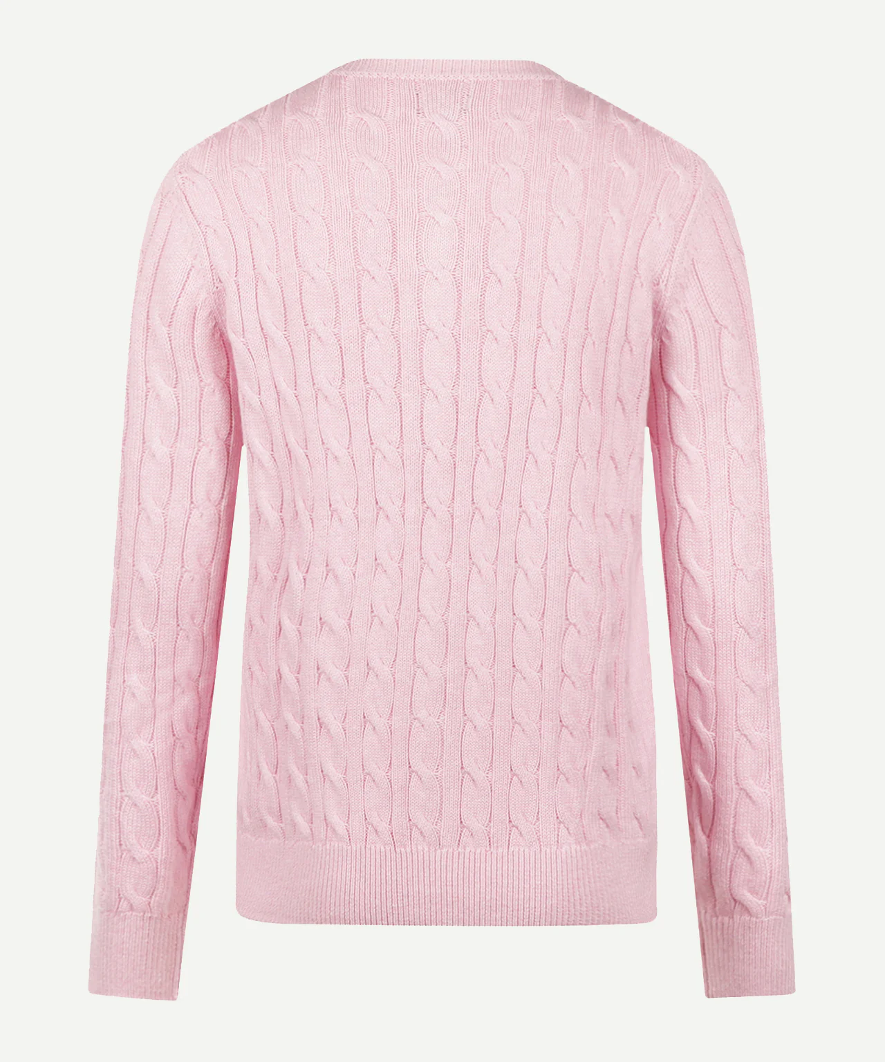 Knoopvest Kabelpatroon Katoen-Kasjmier | Light Pink - Image 4