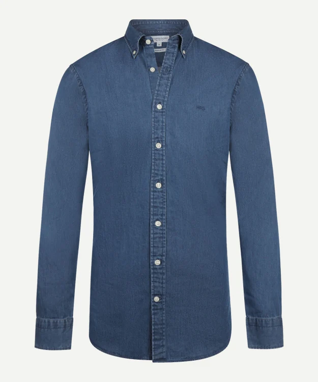 Overhemd Denimlook | Medium Blue - Image 2