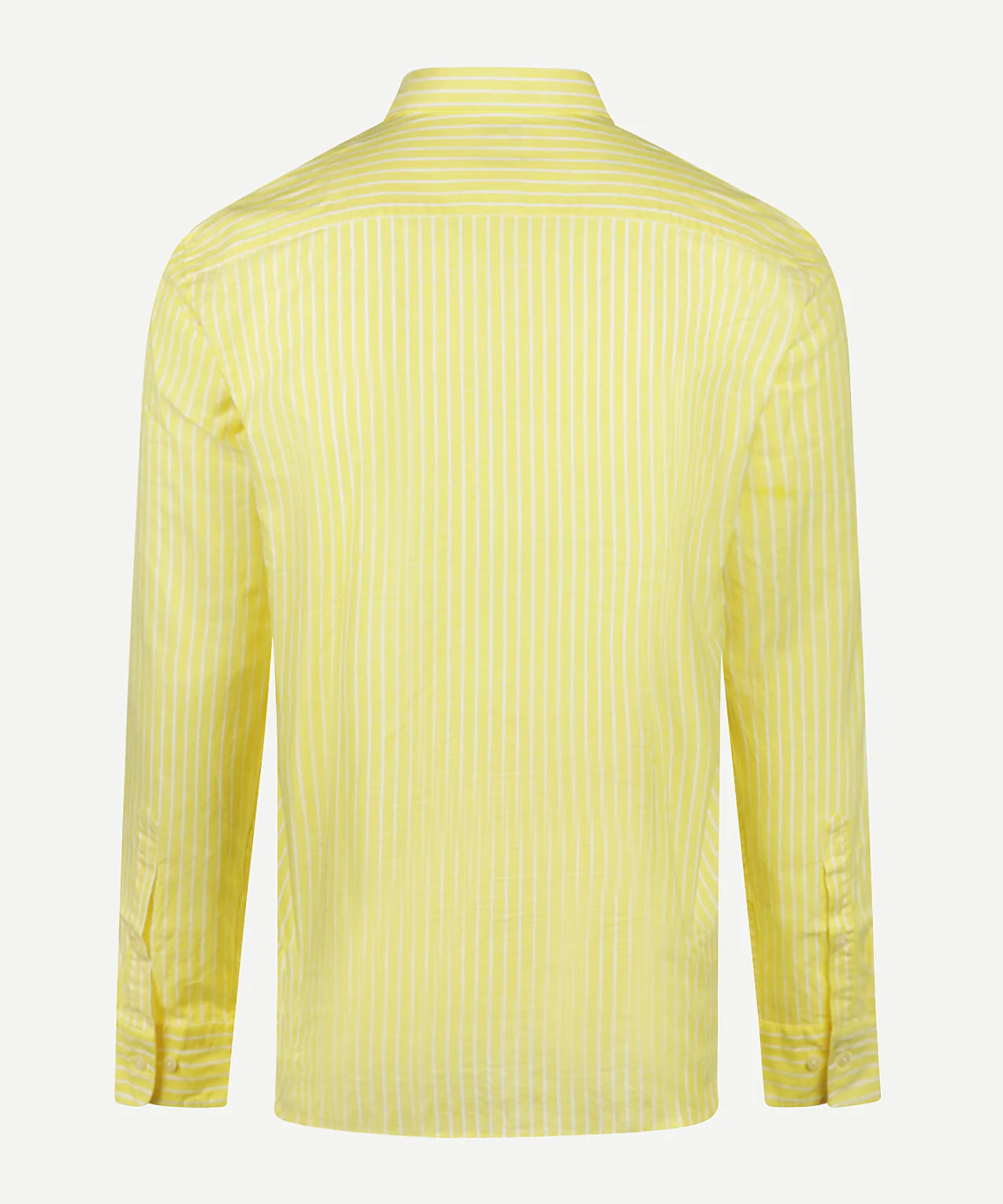 Overhemd Katoen Linnen Streep | Light Yellow - Image 4