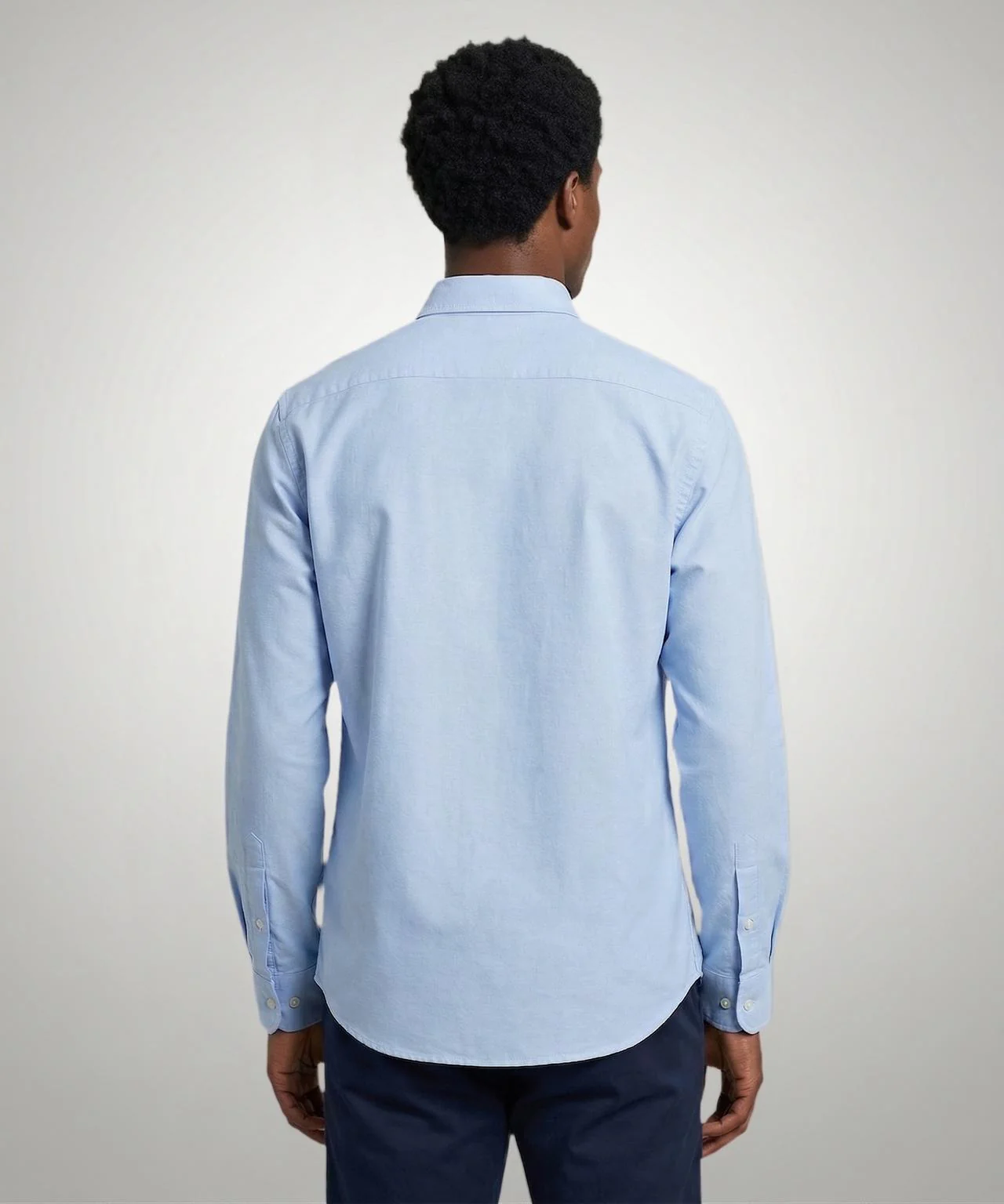 Overhemd Oxford Stretch | Light Blue - Image 3