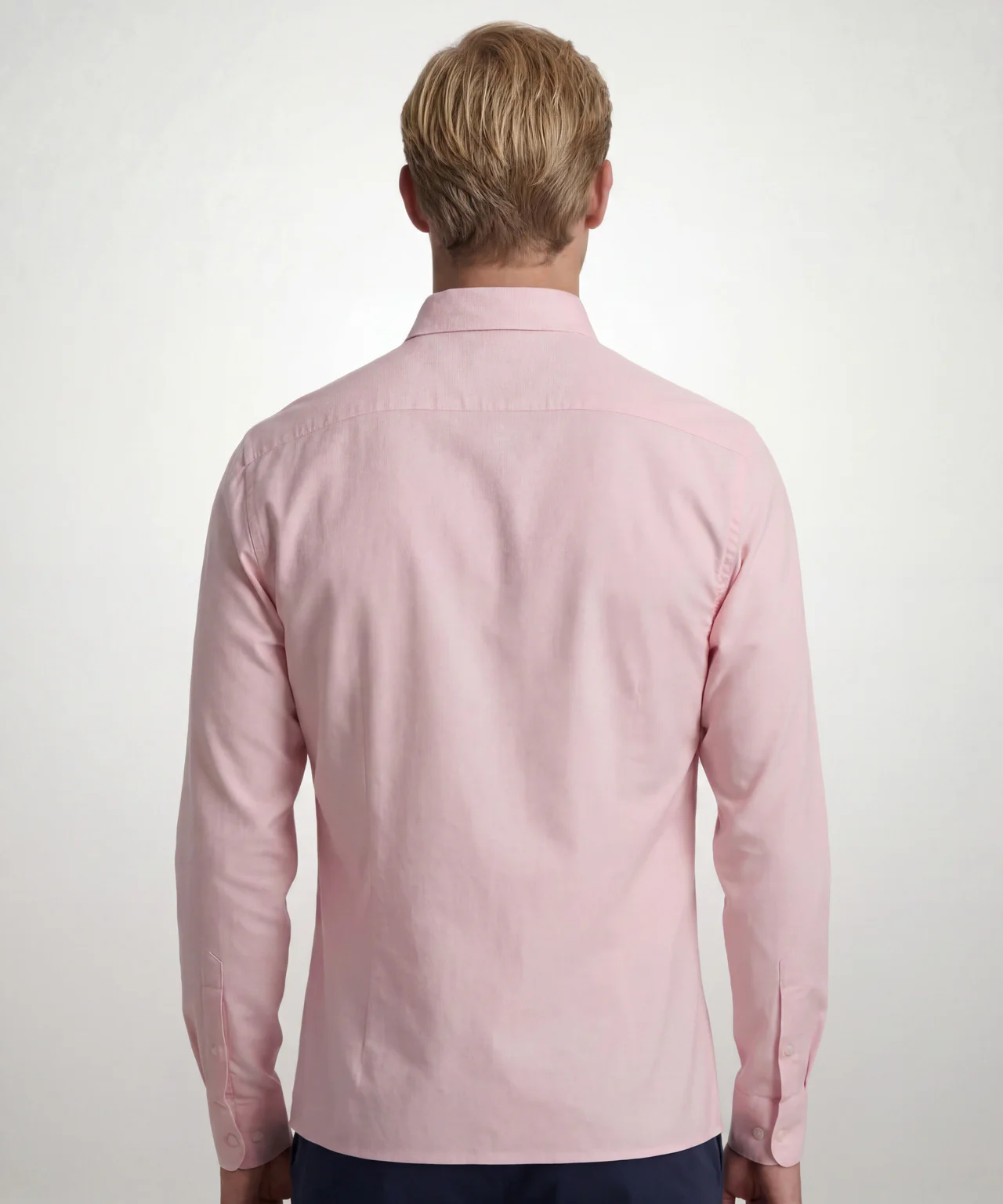 Overhemd Oxford Stretch | Light Pink - Image 3