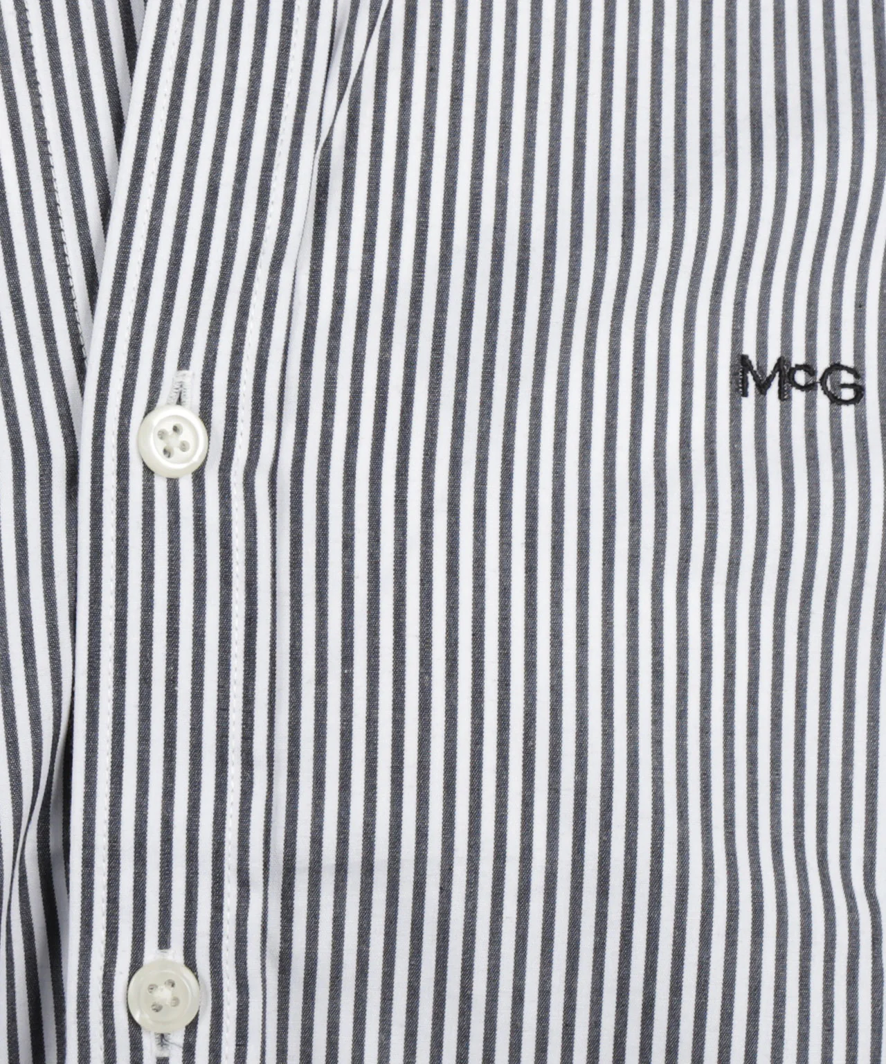 Overhemd Poplin Streep | Navy - Image 6
