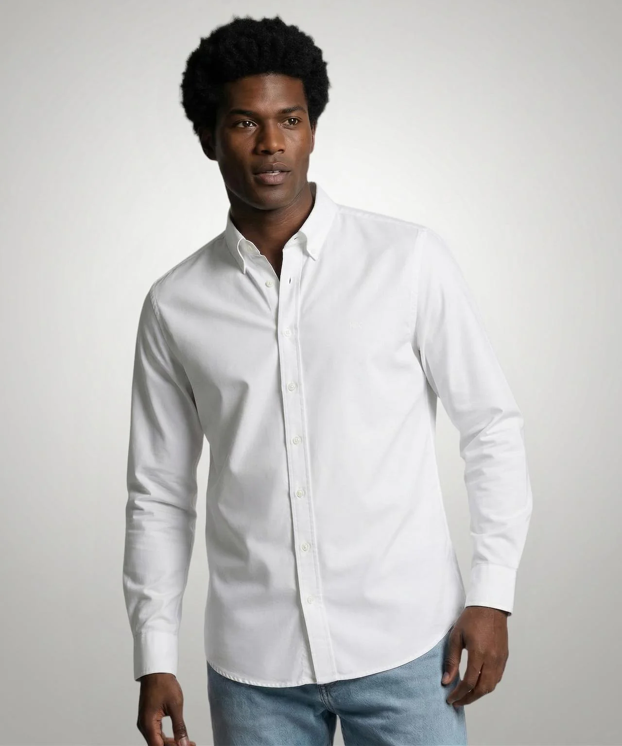 Overhemd Poplin | White