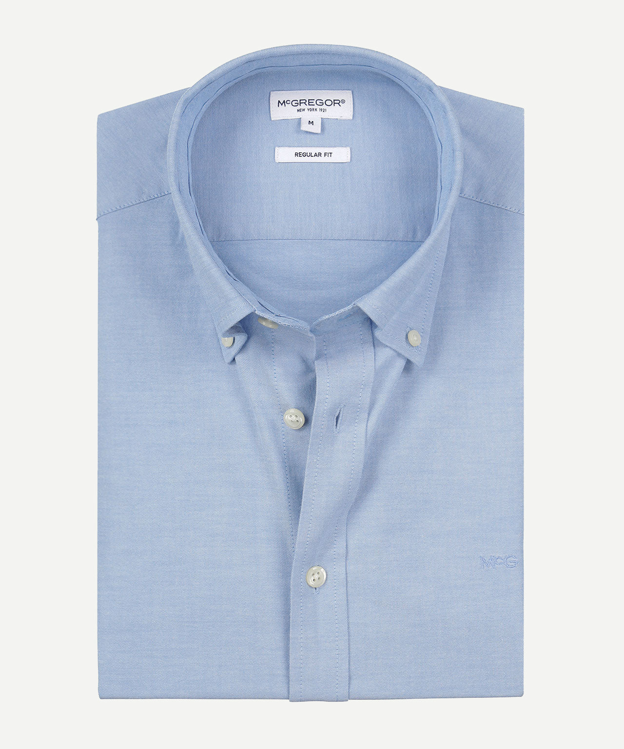 Overhemd Stretch Piqué | Light Blue - Image 7