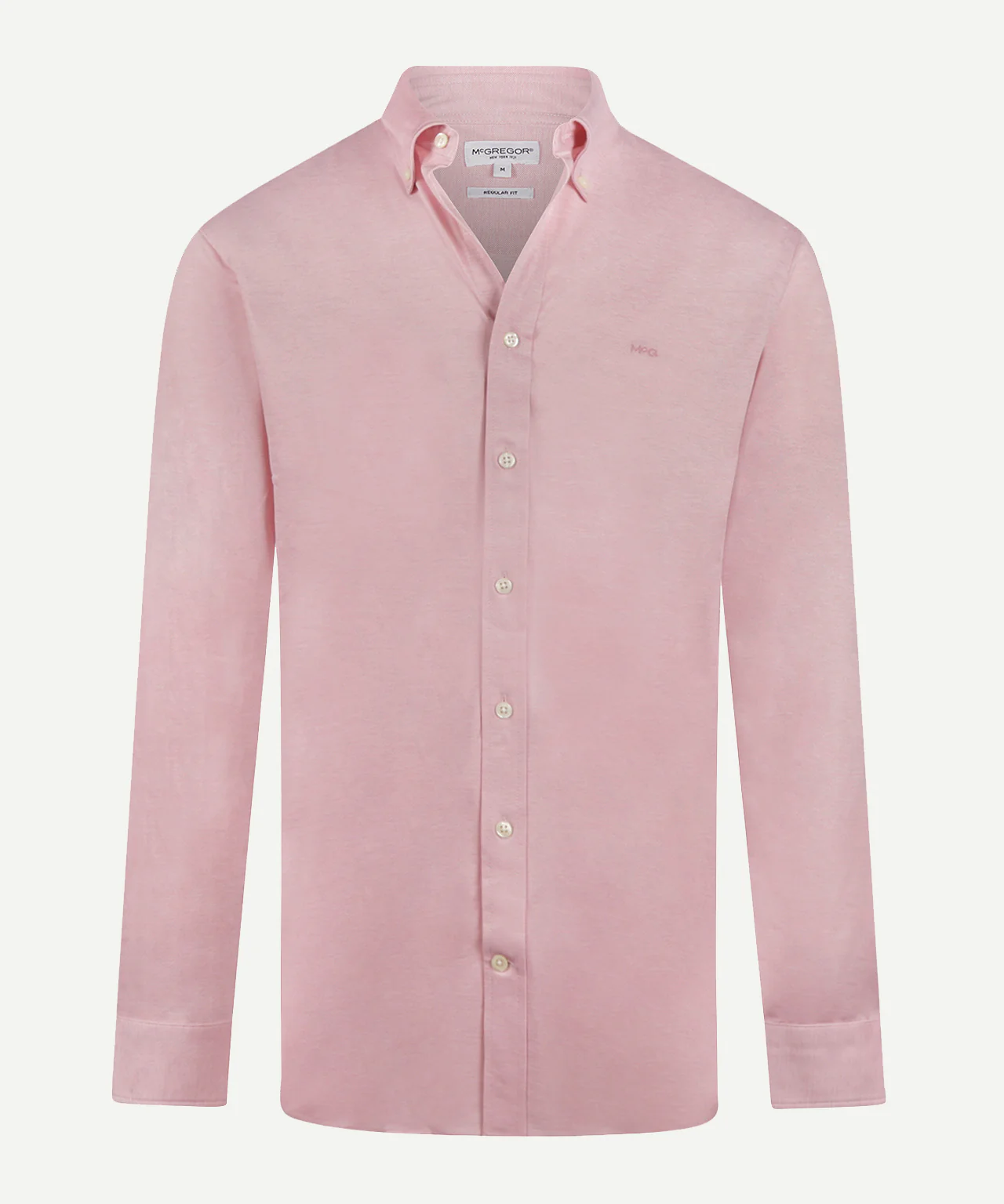 Overhemd Stretch Piqué | Light Pink - Image 2