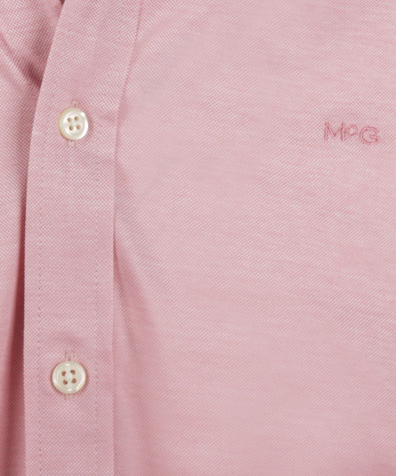Overhemd Stretch Piqué | Light Pink - Image 6