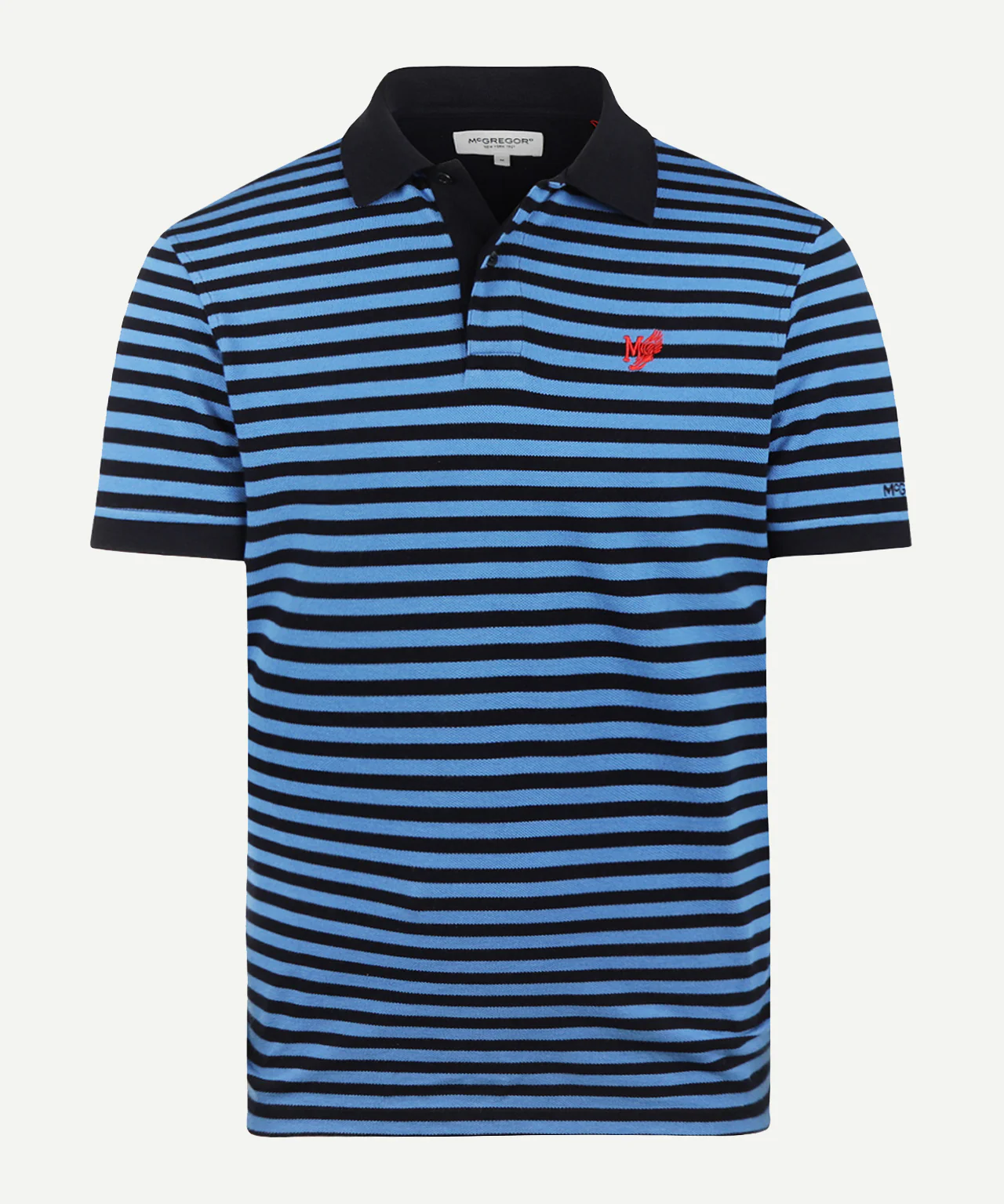 Piqué Polo Streep | Medium Blue - Image 2