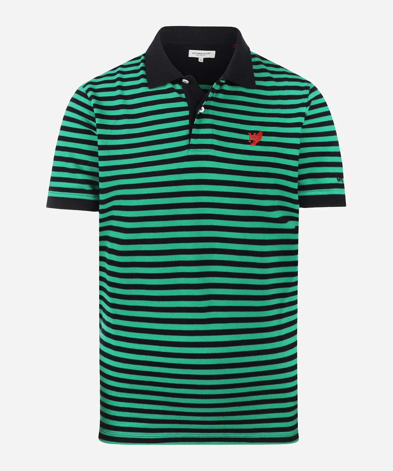 Piqué Polo Streep | Medium Green - Image 2