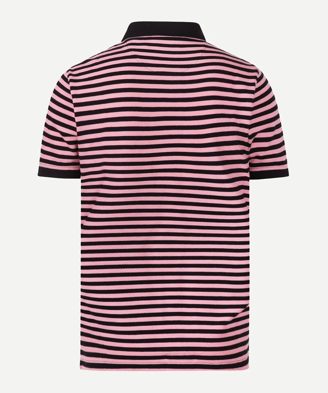 Piqué Polo Streep | Pink - Image 4