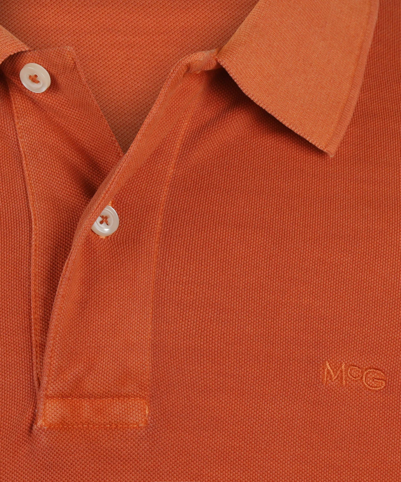 Polo Piqué Garment Dyed | Terra - Image 3