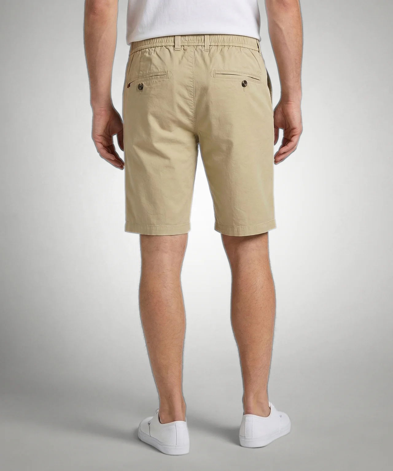 Poplin Shorts | Beige - Image 3