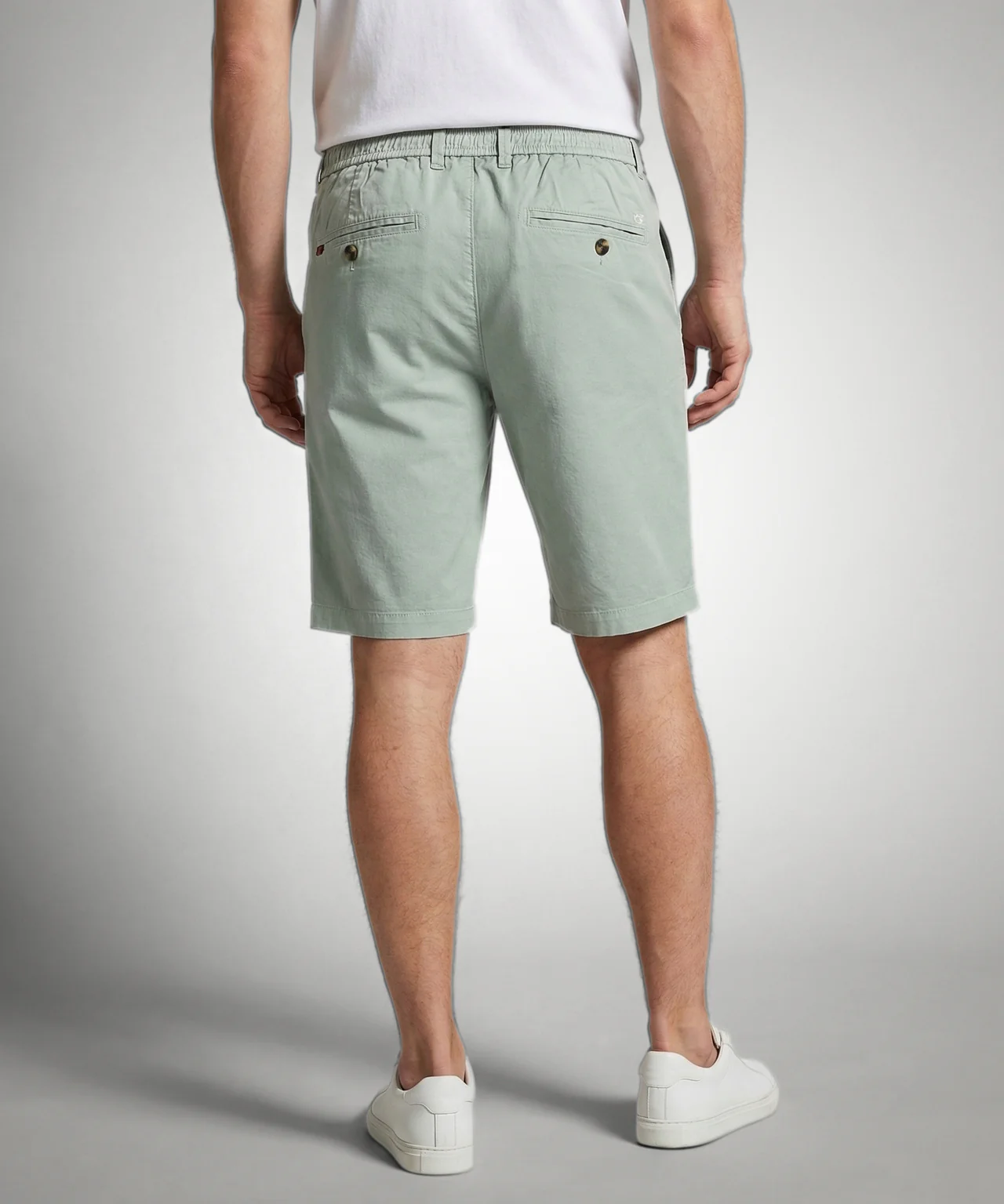 Poplin Shorts | Light Turquoise - Image 3