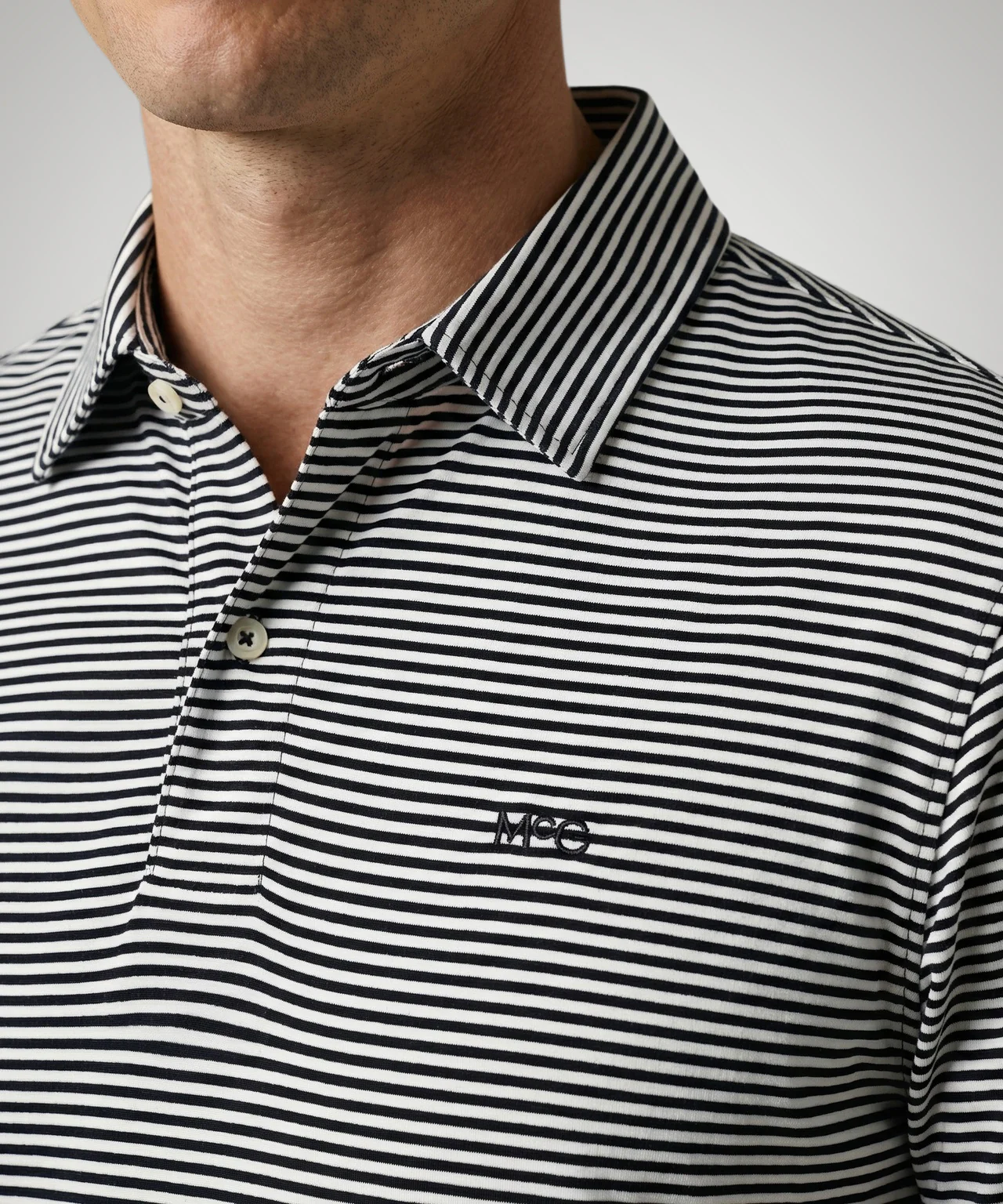 Polo Jersey Streep | Navy - Image 5