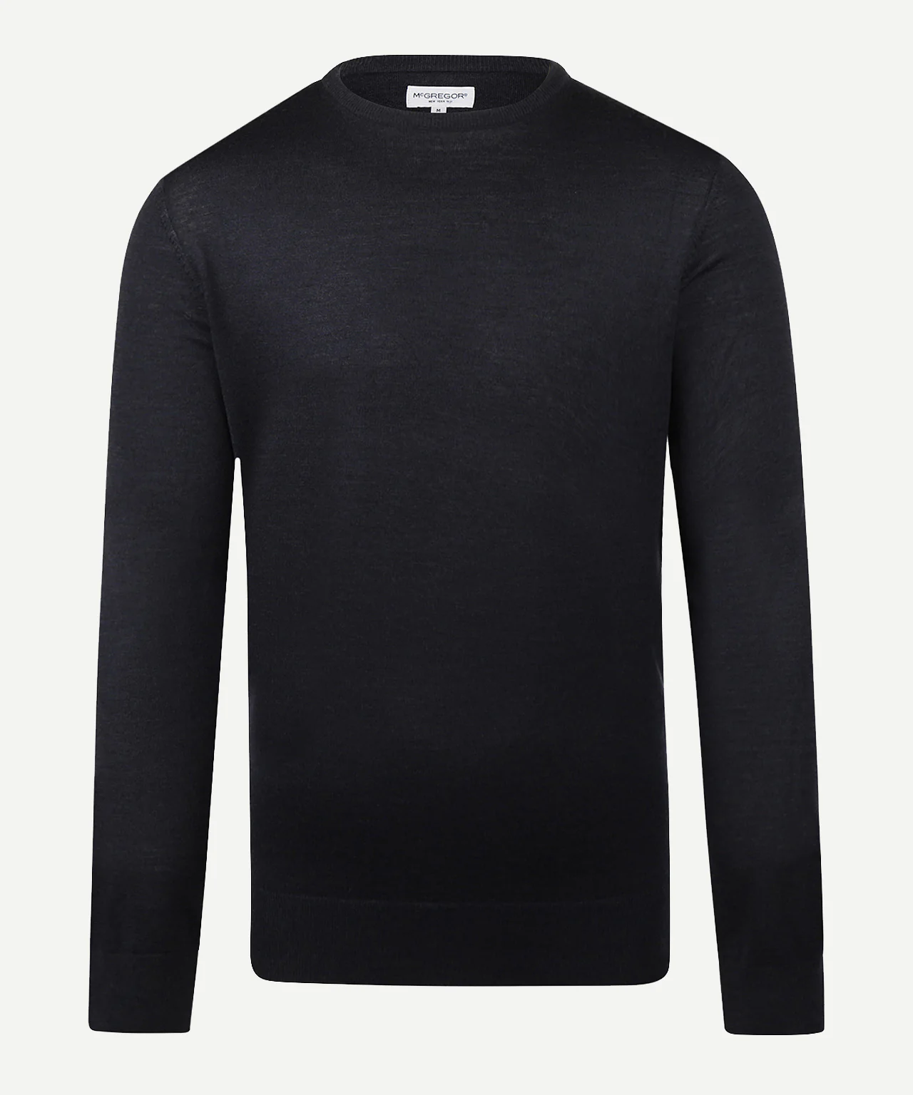 Trui Extra Fine Merino Ronde Hals | Navy - Image 2