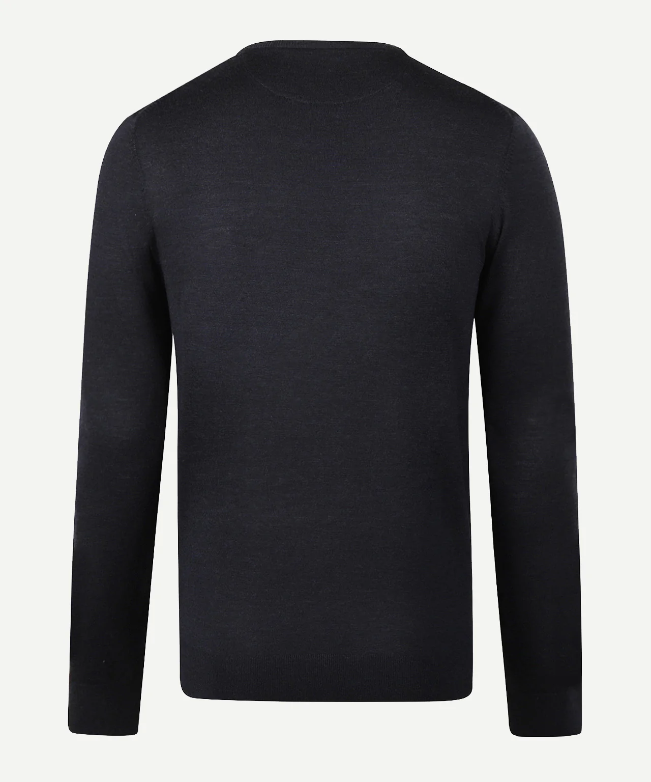 Trui Extra Fine Merino Ronde Hals | Navy - Image 4