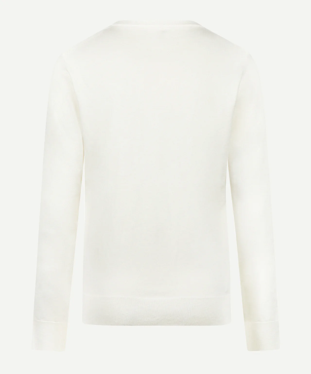 Trui Katoen-Kasjmier Ronde Hals | Off White - Image 4