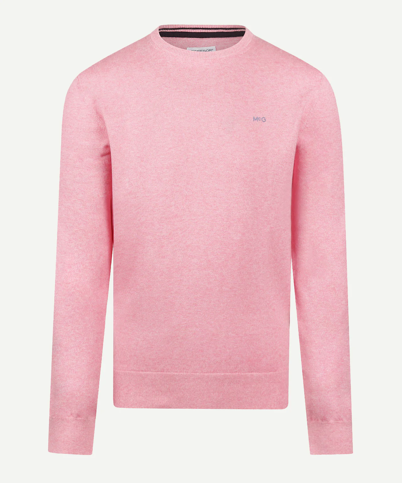 Trui Katoen-Kasjmier Ronde Hals | Light Pink - Image 2