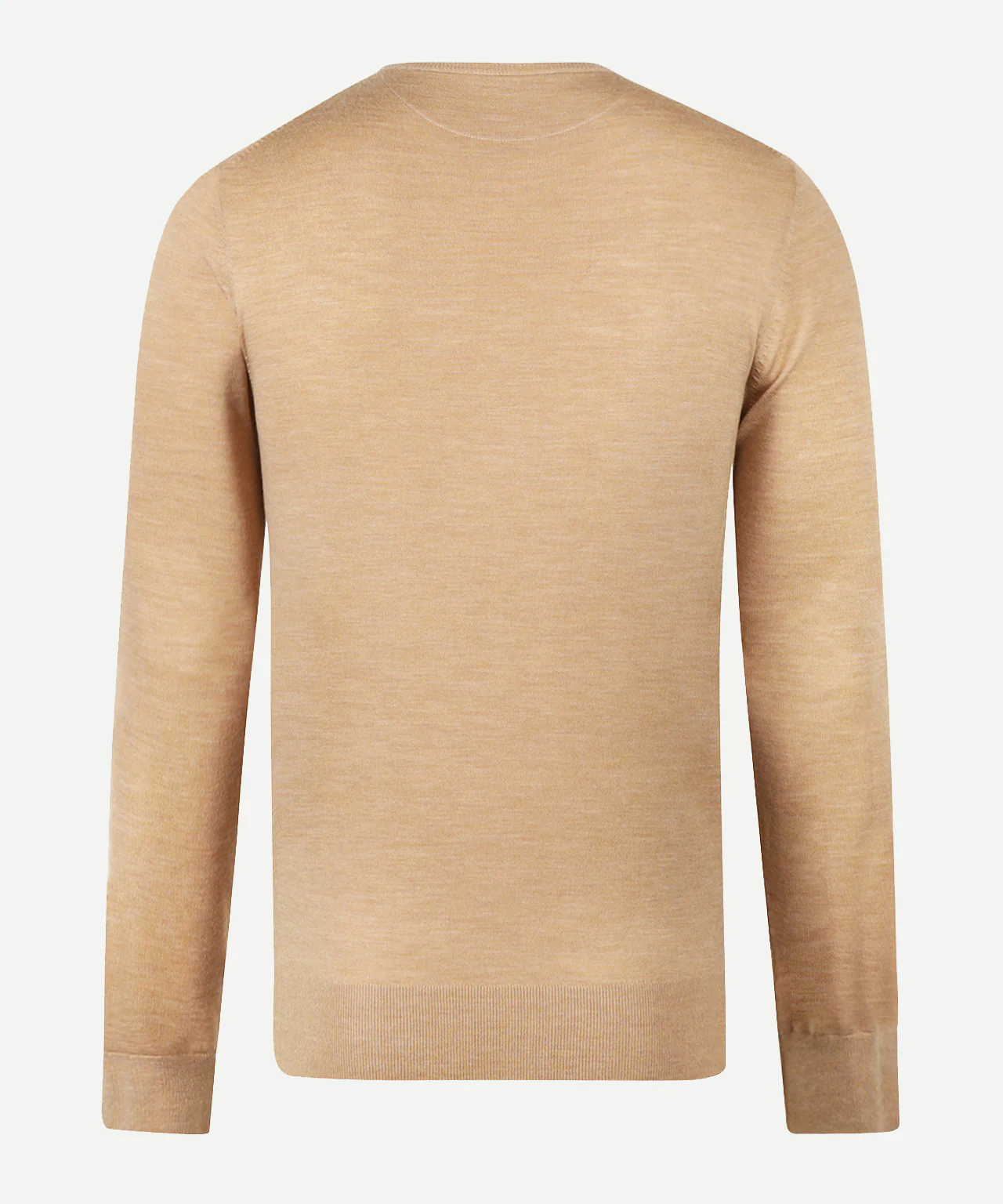 Trui Luxe Merinowol Ronde Hals | Camel - Image 4