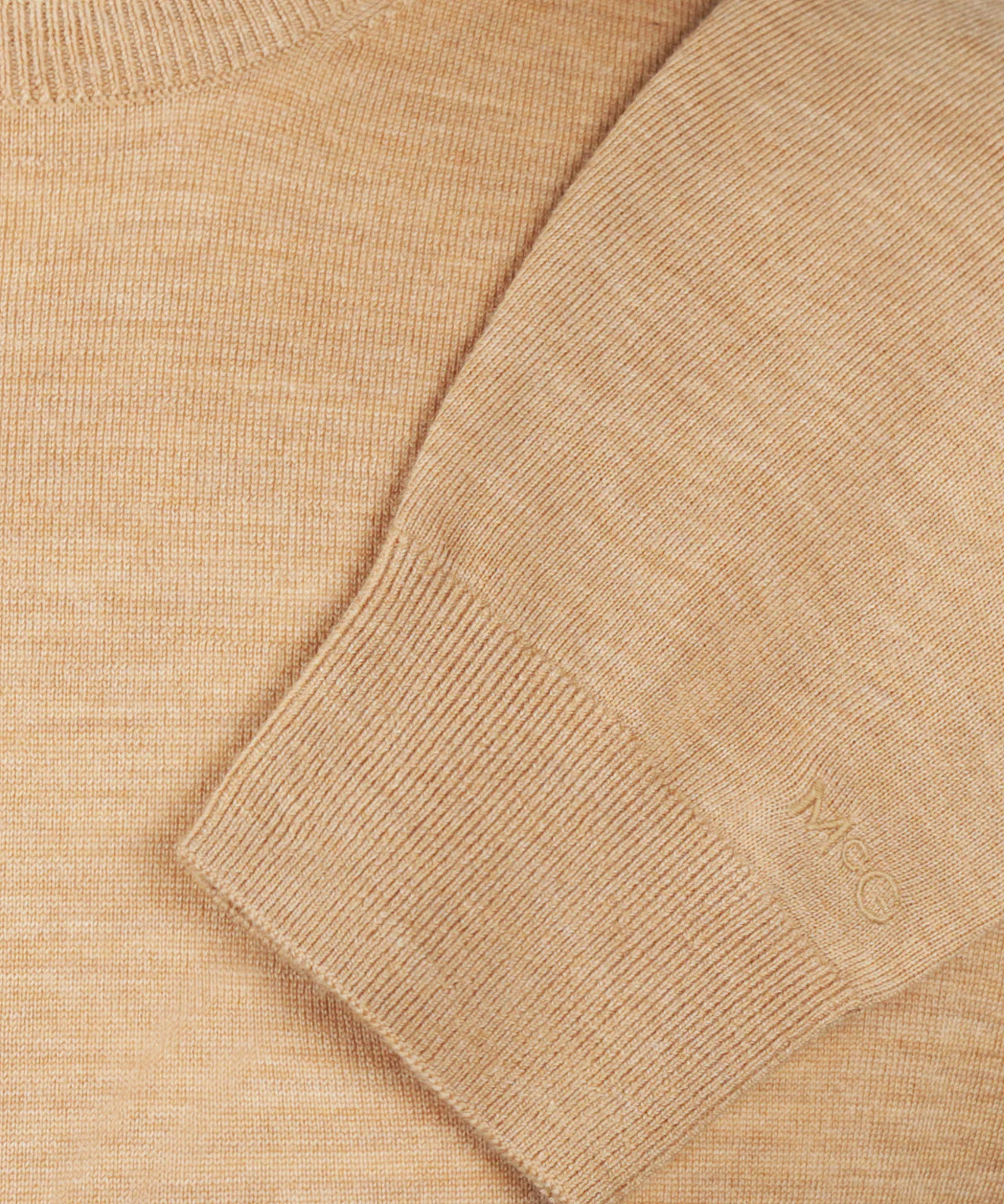 Trui Luxe Merinowol Ronde Hals | Camel - Image 6