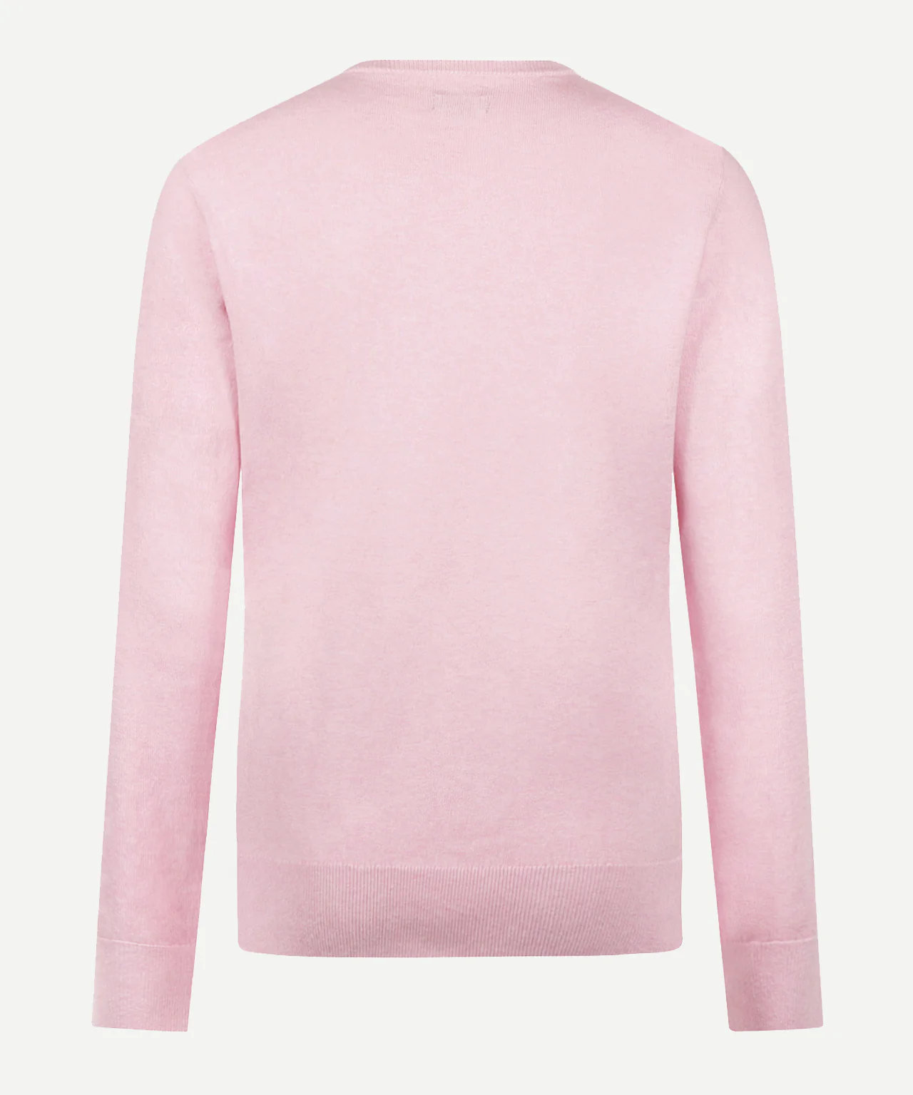 Trui Katoen-Kasjmier V-Hals | Light Pink - Image 4
